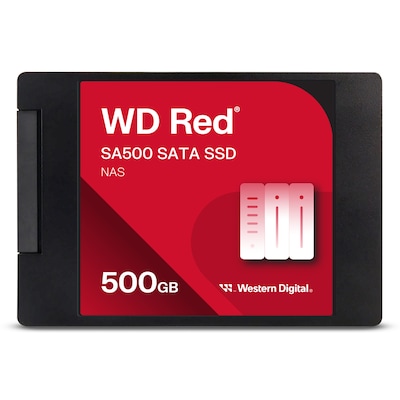 WD Red SA500 SSD 500GB 2.5 Zoll SATA Interne Solid-State-Drive