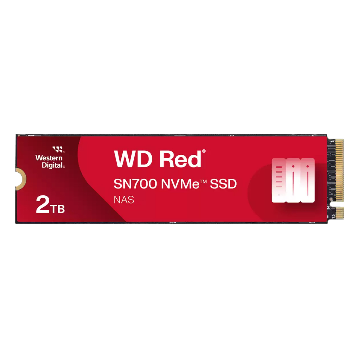 WD Red SN700 SSD 2TB M.2 2280 PCIe Gen3 NVMe Internes Solid-State-Module