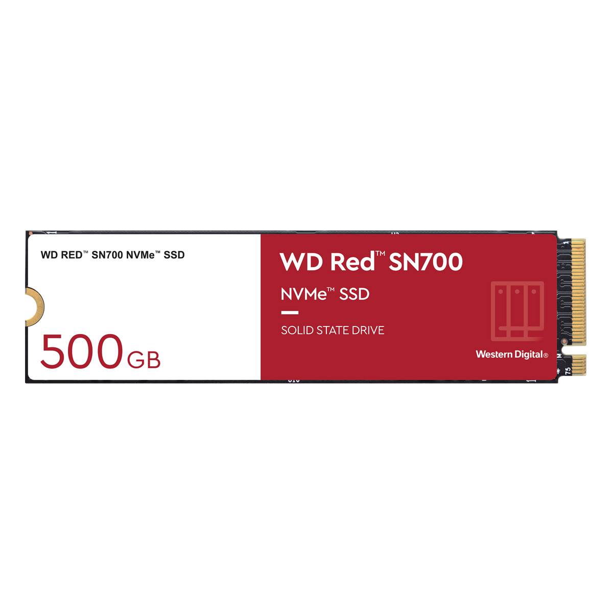SanDisk WD Red SN700 NVMe SSD 500GB M.2 2280 PCIe 3.0 x4 Internes Solid-State-Module