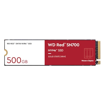 WD Red SN700 NVMe SSD 500GB M.2 2280 PCIe 3.0 x4 Internes Solid-State-Module