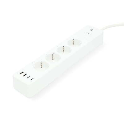 Thumbnail - Nedis SmartLife Power Strip Wi-Fi | Hybrid (CEE 7/7) / USB A / USB-C™ | 16 A | 3680 W | 2.00 m | 0 - 55 °C | Android™ / ...