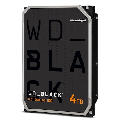 Western Digital WD_BLACK Desktop 4TB 3.5 Zoll SATA Interne Gaming Festplatte (CMR)