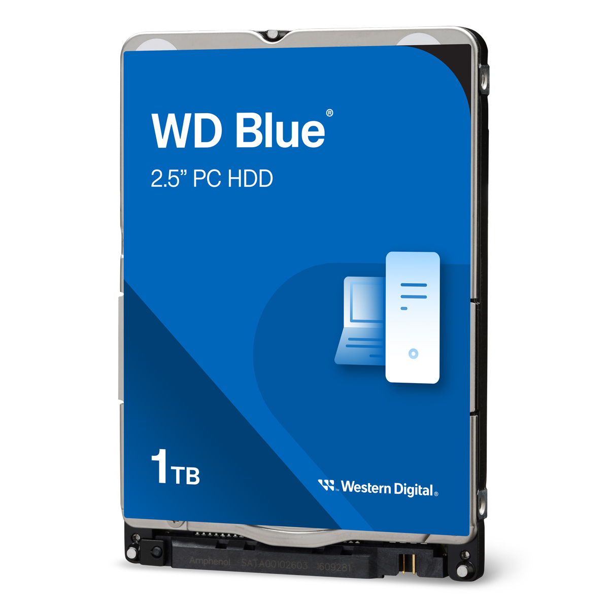 Western Digital WD Blue Mobile 1TB 2.5 Zoll SATA Interne PC Festplatte (SMR)