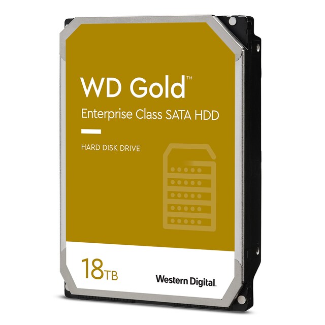 WD Gold 18TB hard drive