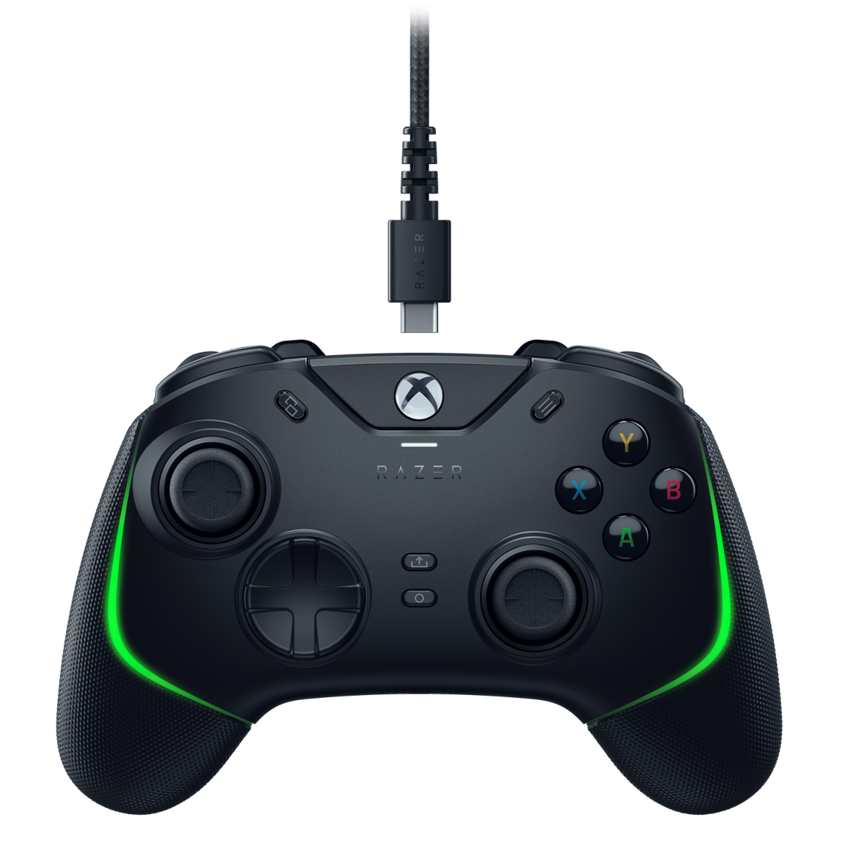 Razer Wolverine V2 Chroma - kabelgebundener RGB-Gaming Controller für Xbox Series X/S und PC, schwarz