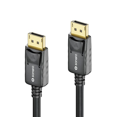 Sonero DisplayPort 1.4v Kabel, 8K60, 30AWG, schwarz, 1,50m