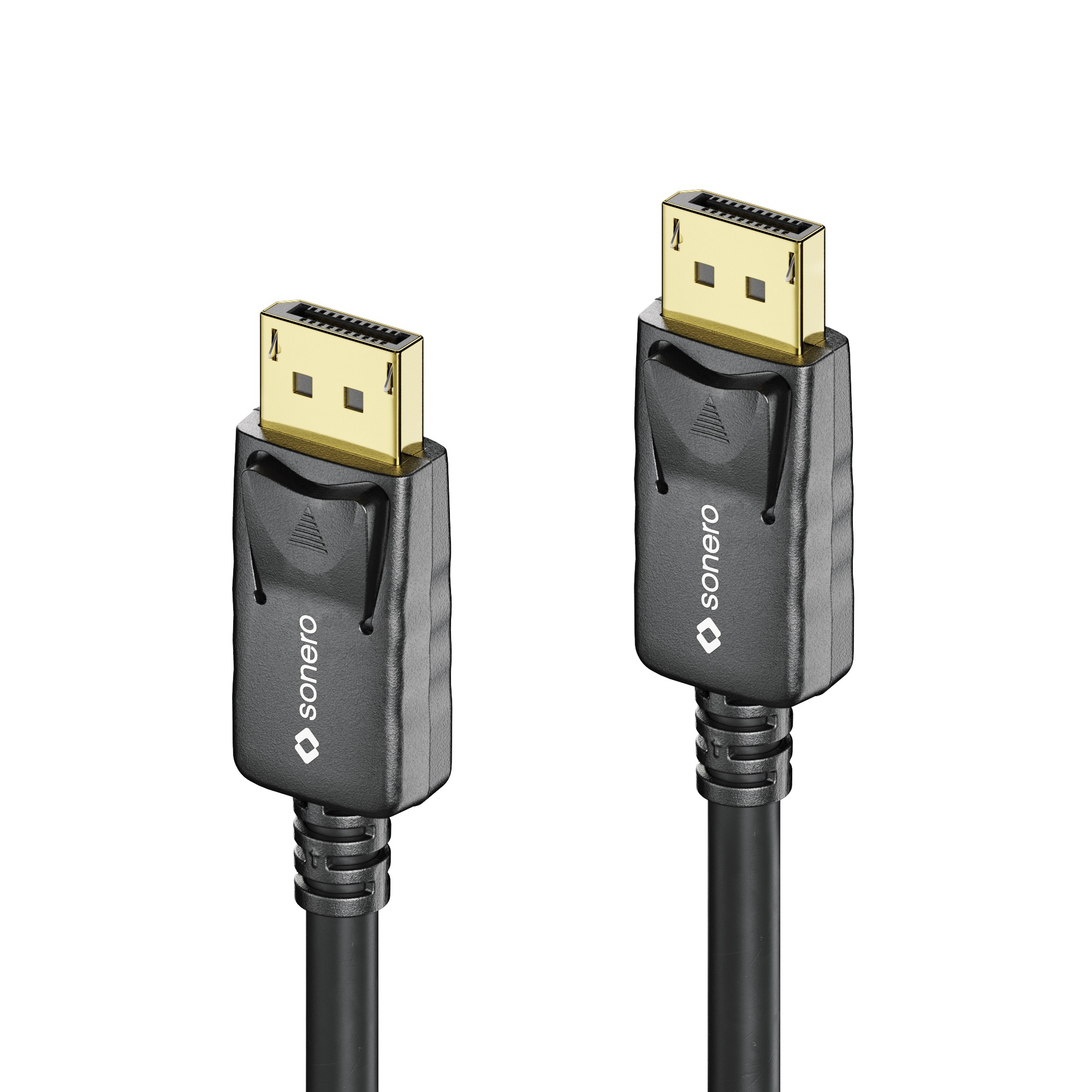 Sonero DisplayPort 1.4v Kabel, 8K60, 30AWG, schwarz, 2,00m