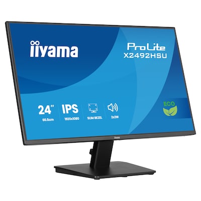 iiyama ProLite XB2492HSU-B1 Computerbildschirm 60,5 cm (23.8") 1920 x 1080 Pixel Full HD LED Schwarz