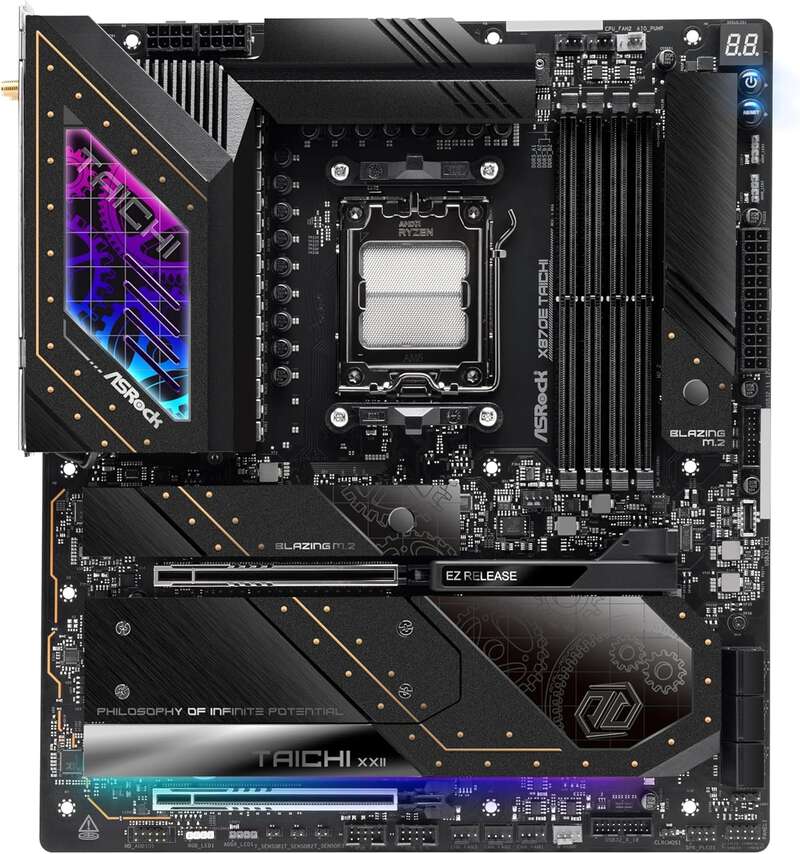 ASROCK X870E Taichi Mainboard Sockel AM5 B-Ware