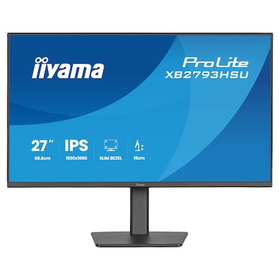 iiyama ProLite XB2793HSU-B1 Computerbildschirm 68,6 cm (27") 1920 x 1080 Pixel Full HD LED Schwarz