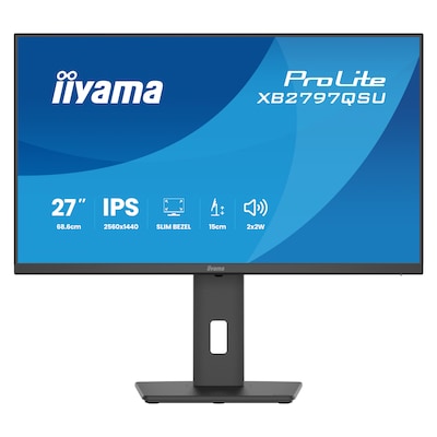 iiyama ProLite XB2797QSU-B1 Computerbildschirm 68,6 cm (27") 2560 x 1440 Pixel Quad HD LED Schwarz