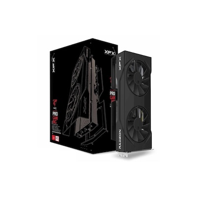 XFX Radeon RX 9060XT Swift Dual Fan OC Black 8GB - 8GB GDDR6, 2x HDMI, 2x DP