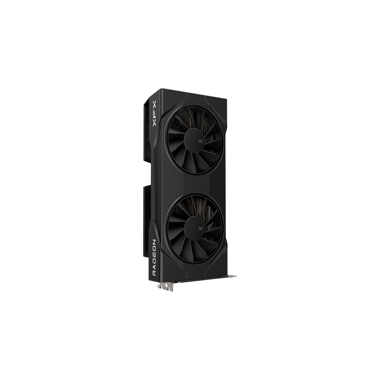XFX Radeon RX 9060XT Swift Dual Fan OC Black 8GB - 8GB GDDR6, 2x HDMI, 2x DP Grafikkarten Produkt Bild 4