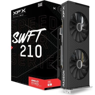 Thumbnail - XFX Speedster SWFT 210 Radeon RX 7700 XT Core Edition - 12GB GDDR6, HDMI, 3x DP