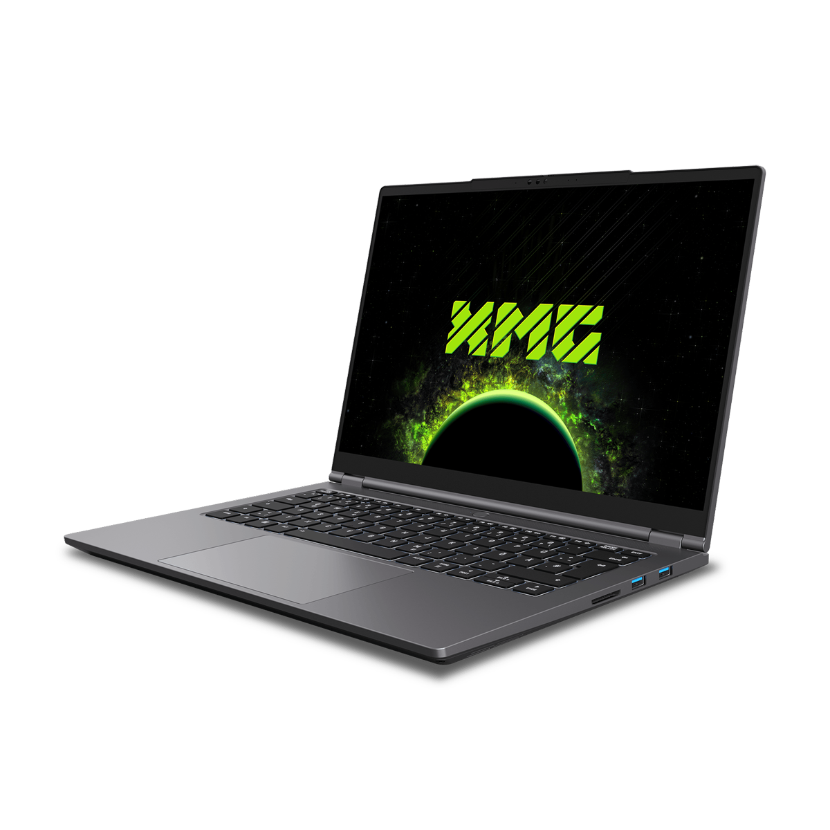 XMG EVO 14 - E25pyw - 14" QHD 120Hz IPS Display, AMD Ryzen AI 9 365, 64GB RAM, 2TB SSD, AMD Radeon 880M, Windows 11 Home Notebooks Produkt Bild 3