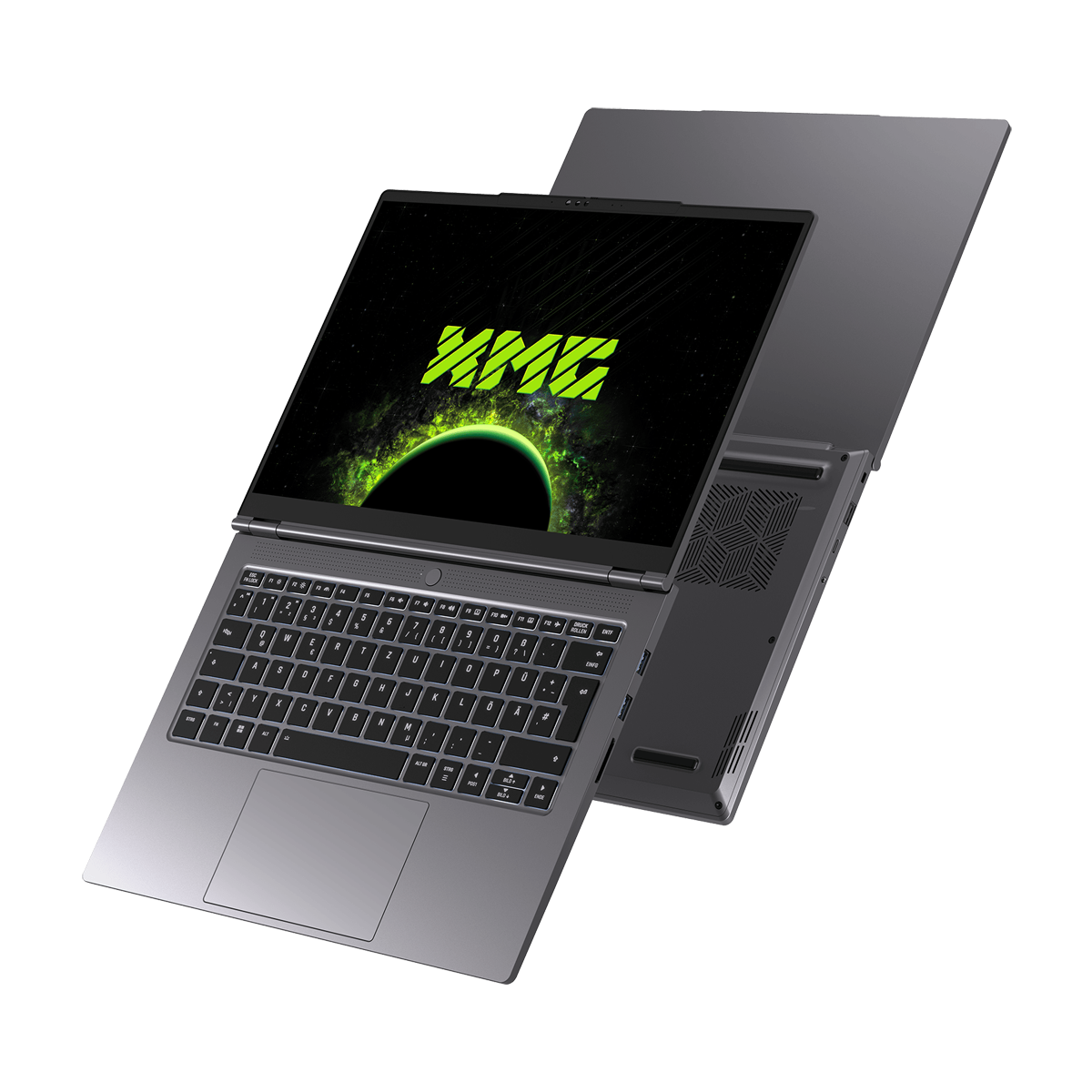 XMG EVO 14 - E25pyw - 14" QHD 120Hz IPS Display, AMD Ryzen AI 9 365, 64GB RAM, 2TB SSD, AMD Radeon 880M, Windows 11 Home Notebooks Produkt Bild 6