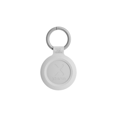Xtorm XTAG2GA10 - TravelTag - Ash White (iOS & Android) Intelligentes Bluetooth-Tracking, Wasserfest und langlebig, Verloren-Modus & Benachrichtigunge
