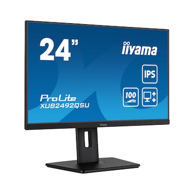 iiyama ProLite XUB2492QSU-B1 Computerbildschirm 60,5 cm (23.8") 2560 x 1440 Pixel Quad HD LED Schwarz
