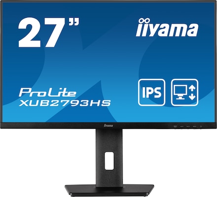 Iiyama ProLite XUB2793HS-B7 Office Monitor 27" (68.6 cm) ,IPS, 100Hz Bildwiederholrate