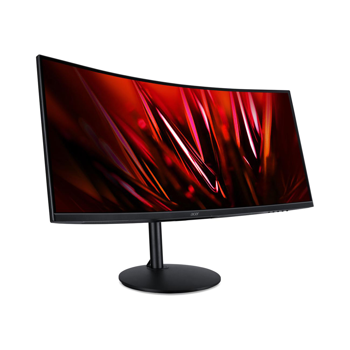 美品　Acer 34インチ湾曲ゲーミングモニター Nitro XZ342CU Acer Nitro XZ342CU V3 Gaming Monitor 34 Zoll UWQHD, VA, 180Hz DP