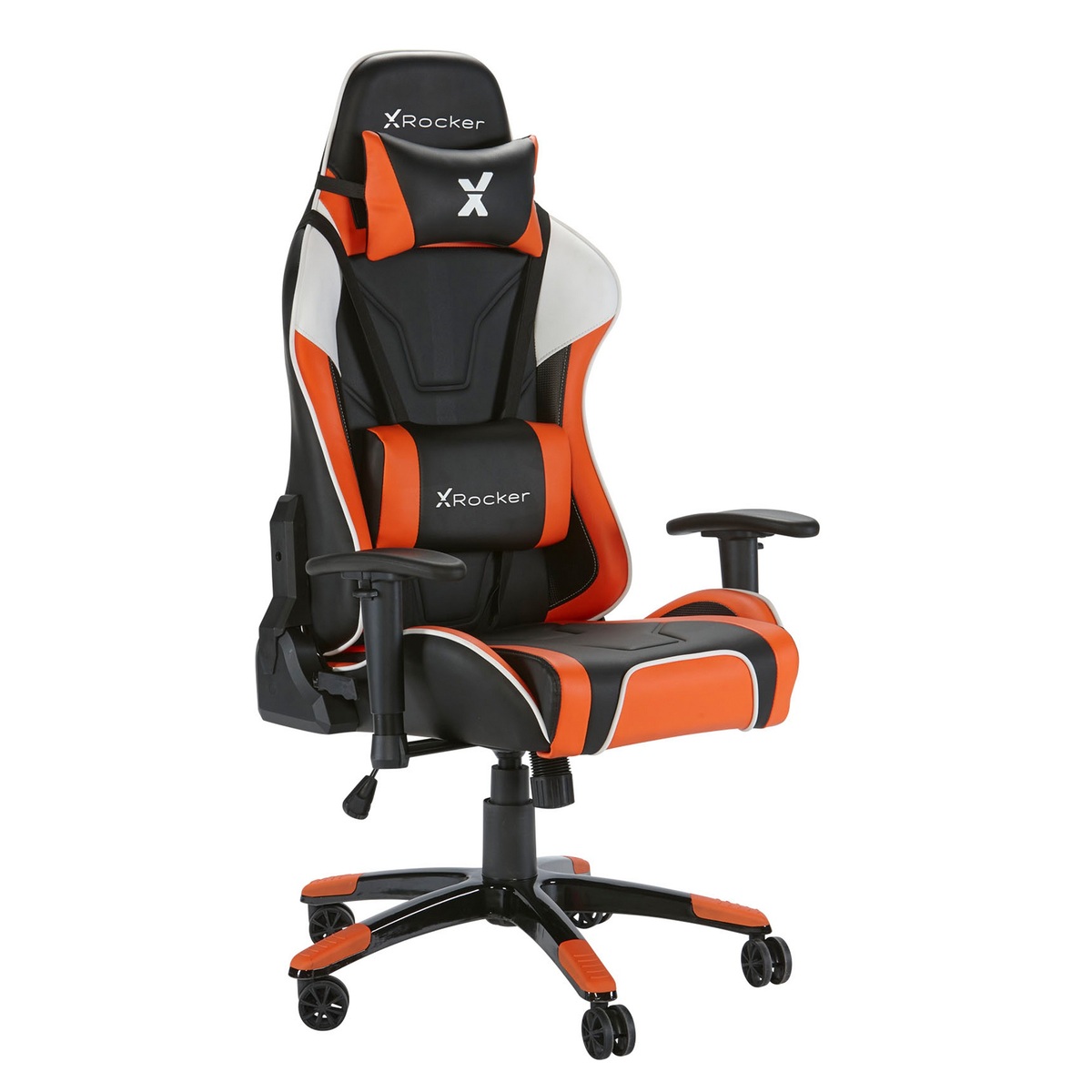 Xrocker X Rocker Agility eSports Gaming Schreibtischstuhl - Schwarz/Orange