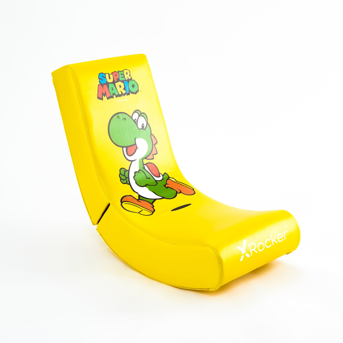 Xrocker X Rocker Nintendo Super Mario Video Rocker Yoshi lizensierter Gaming Bodensessel für Kinder & Jugendliche - Yoshi Design