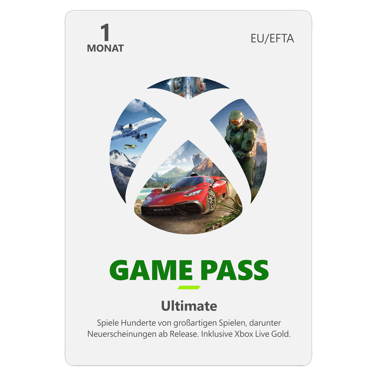 Microsoft Xbox Game Pass Ultimate [1 Monat]
