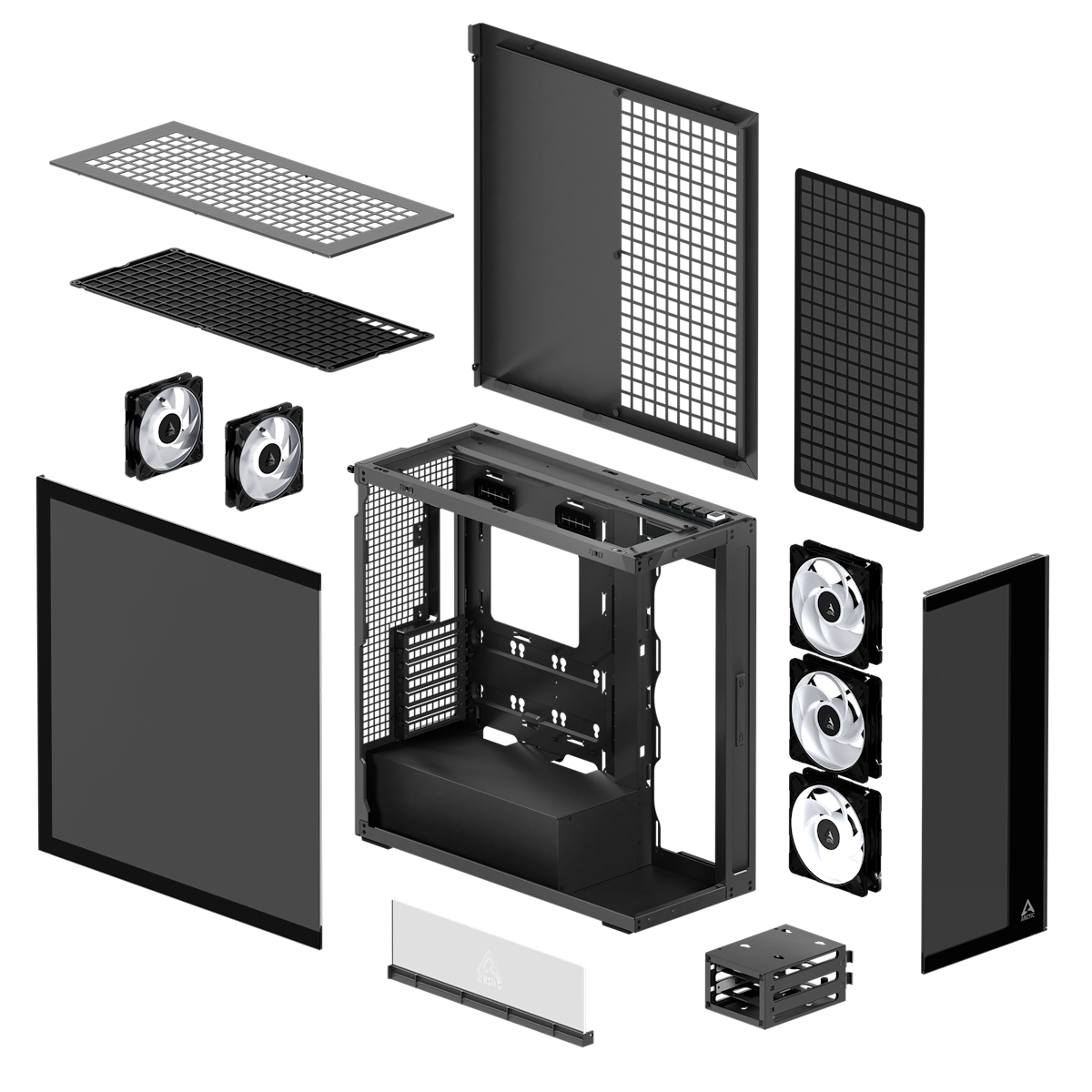 ARCTIC Xtender Black | PC-Gehäuse Gehäuse Produkt Bild 8
