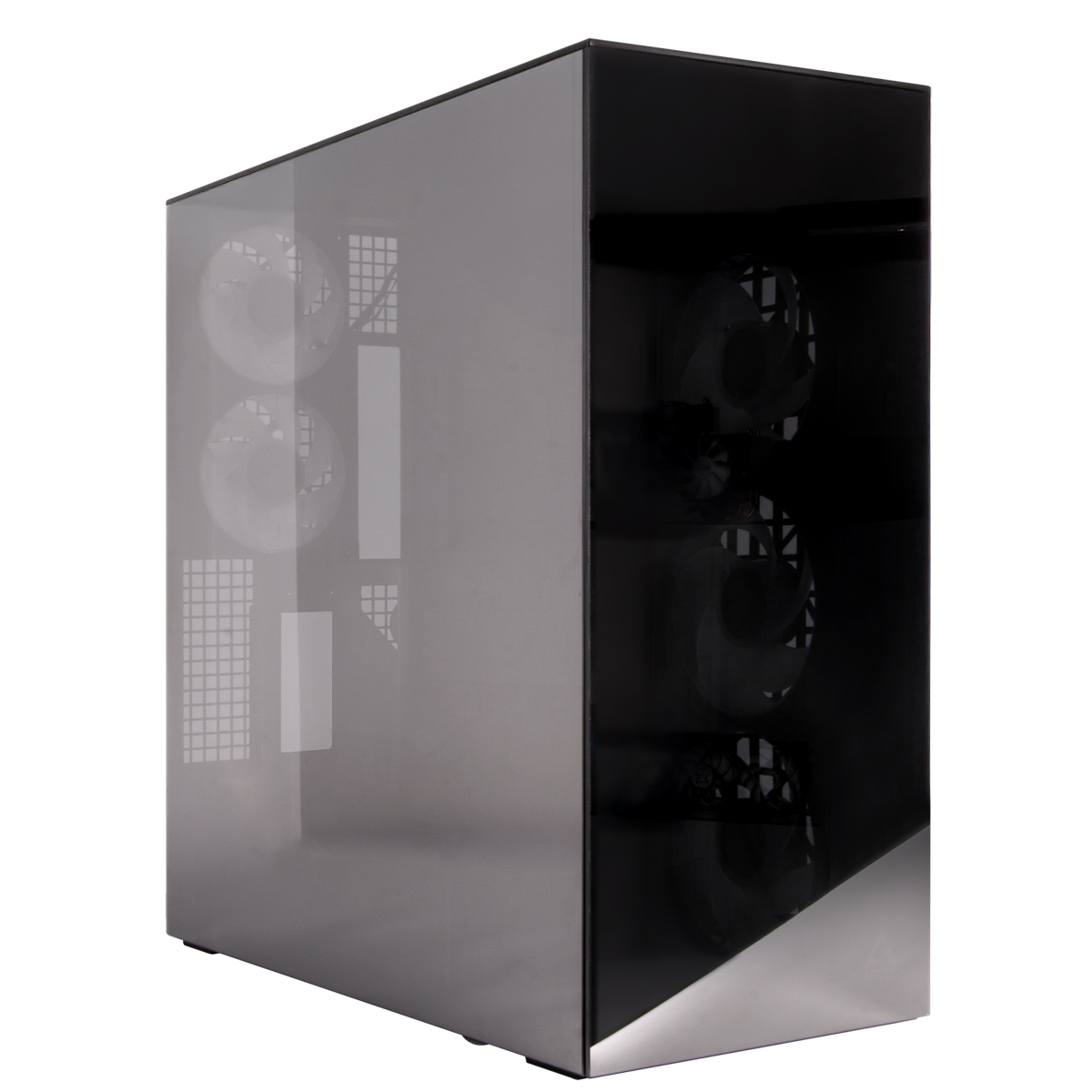 ARCTIC Xtender VG Mirror Black | PC-Gehäuse