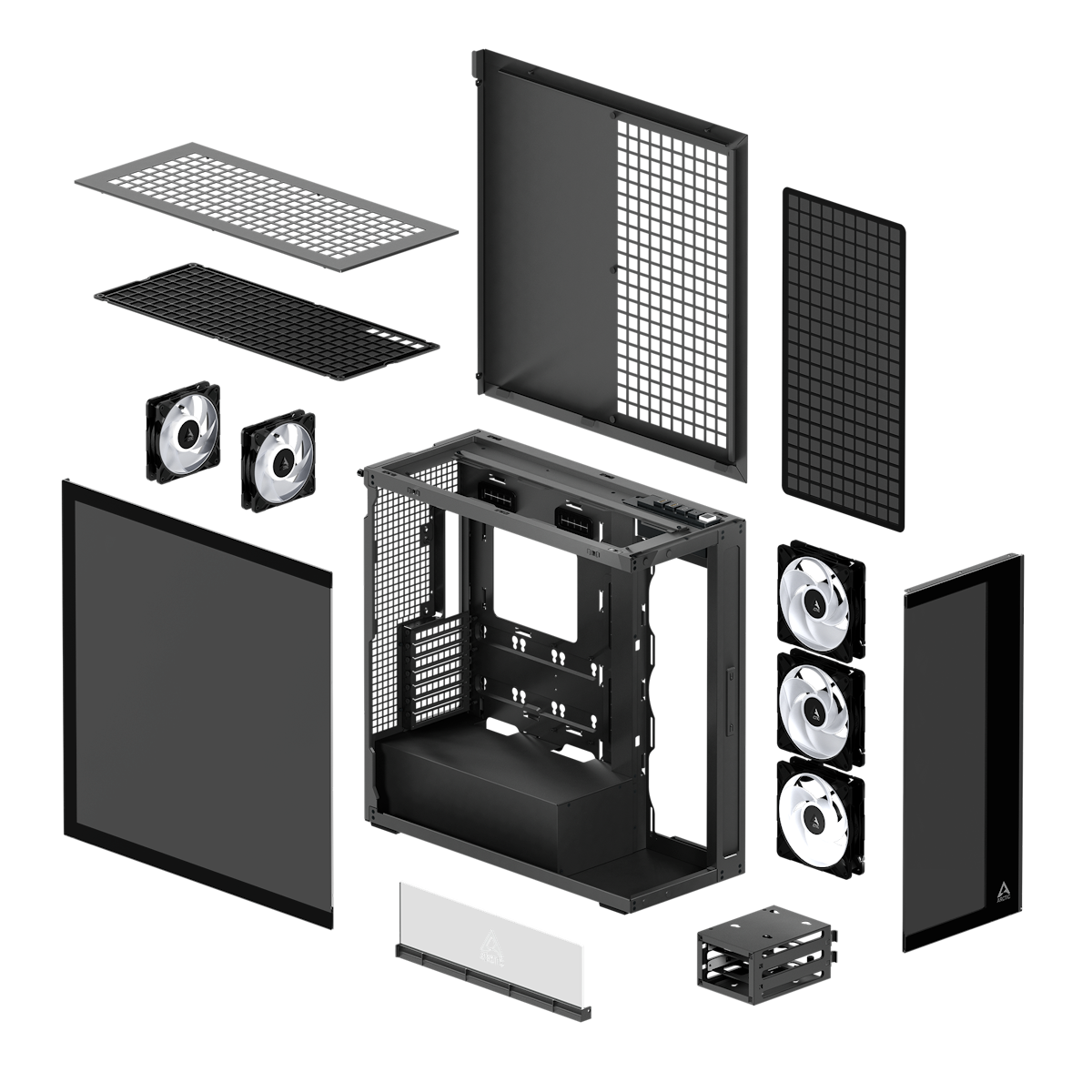ARCTIC Xtender Black | PC-Gehäuse Gehäuse Produkt Bild 13