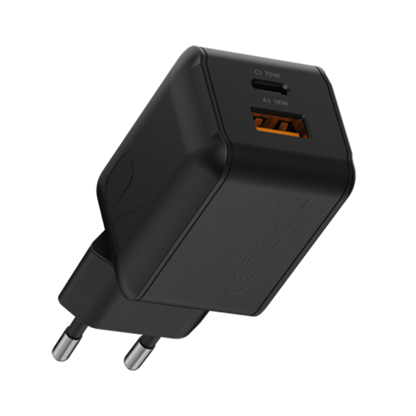 Xtorm 70W NextGen Wall Charger- Black