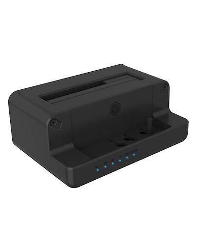 Thumbnail - ICY BOX Docking & Klonstation für M.2 NVMe SSD & 2,5''/3,5'' SATA SSD/HDD