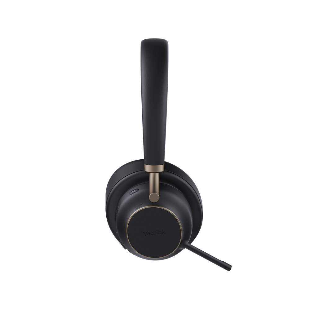 Yealink Headset BH 76 Plus inkl.LadeständerTeams Black USB-C/A Headset Produkt Bild 4