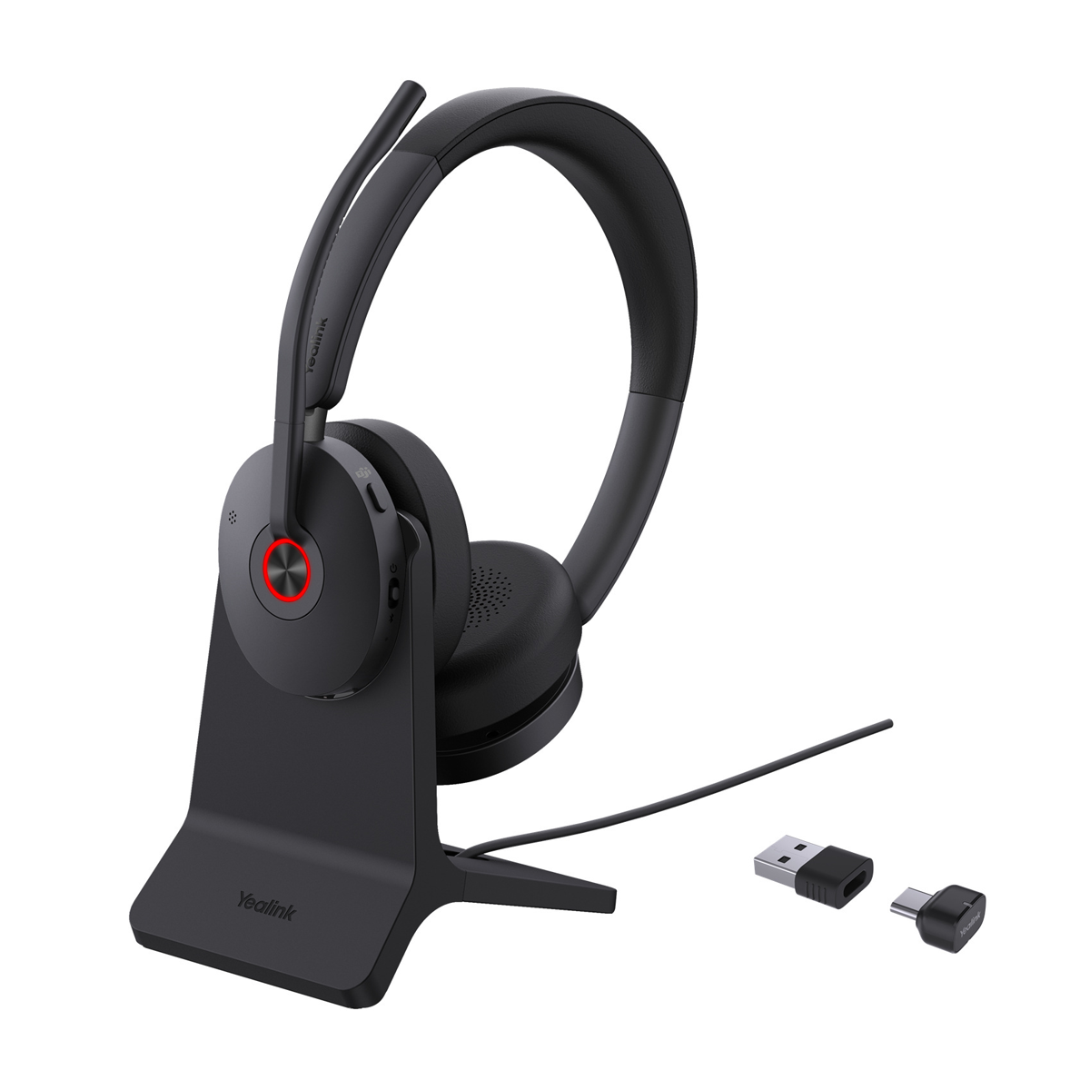 Yealink Headset BH 74 UC inkl. Ladeständer USB-C/A
