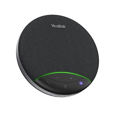 Yealink SP92 Teams USB-C/A, Bluetooth Konferenzlautsprecher KI Geräuschunterdrückung, MS Teams zertifiziert