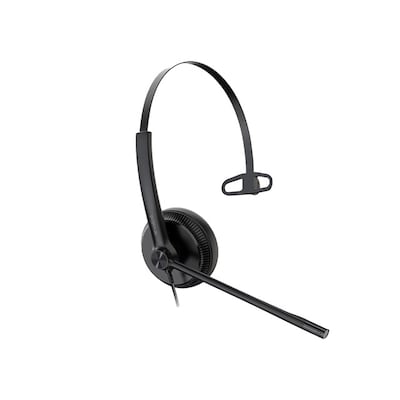 Yealink YHS34 Kopfhörer Kabelgebunden Kopfband Büro/Callcenter Schwarz