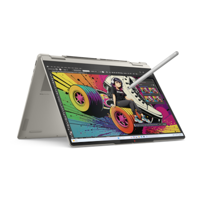 Lenovo Yoga 7 2-in-1 (FL) - 83JR0017GE-CAMPUS 14" 2.8K OLED Touch, AMD Ryzen AI 7 - 350, 32GB RAM, 1TB SSD, FreeDOS, Cam...