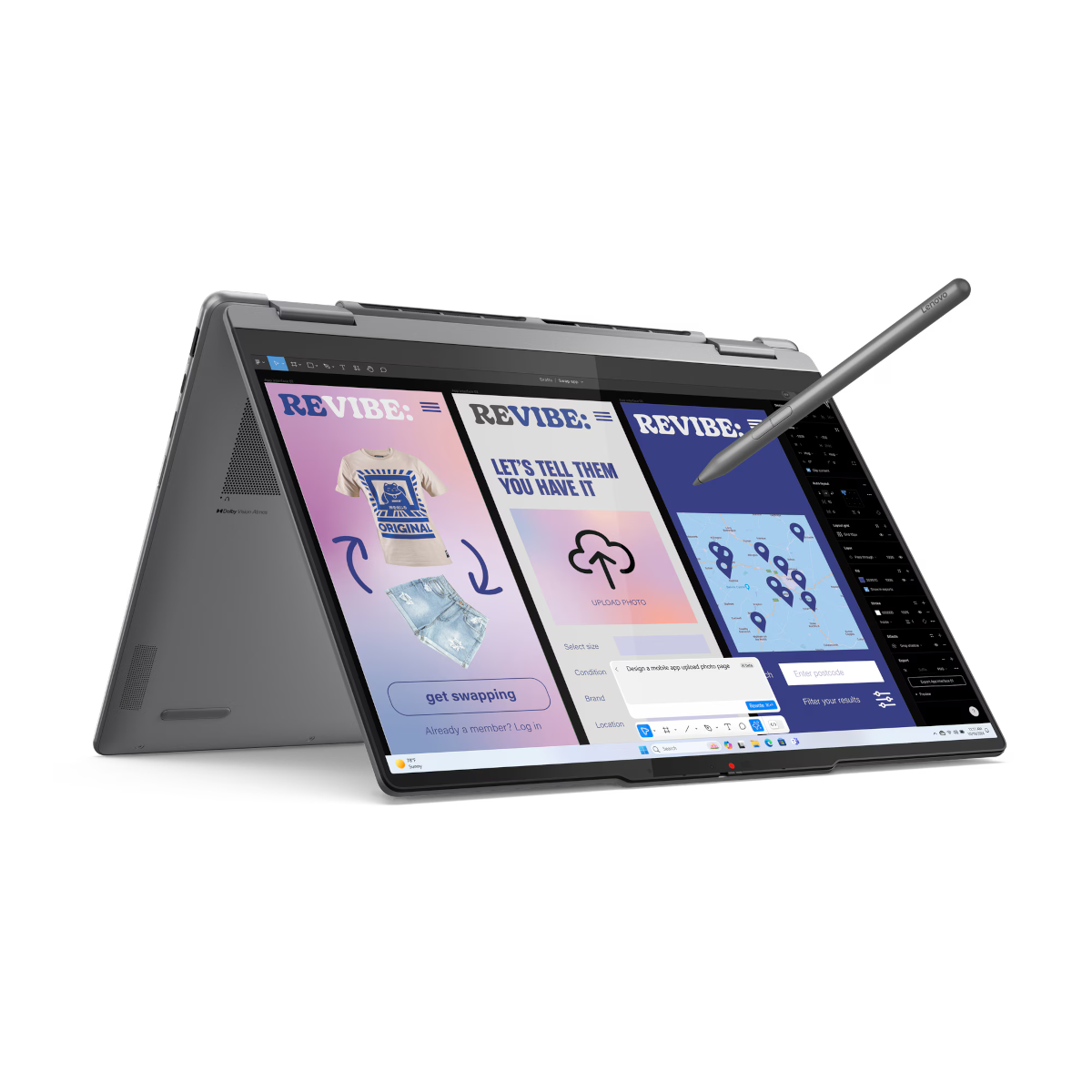 Lenovo Yoga 7 2-in-1 (FL) - 83JQ0014GE-CAMPUS 14“ 2.8K OLED, Intel Ultra 7 - 258V, 32GB RAM, 1TB SSD, Win11 Home, Campus...