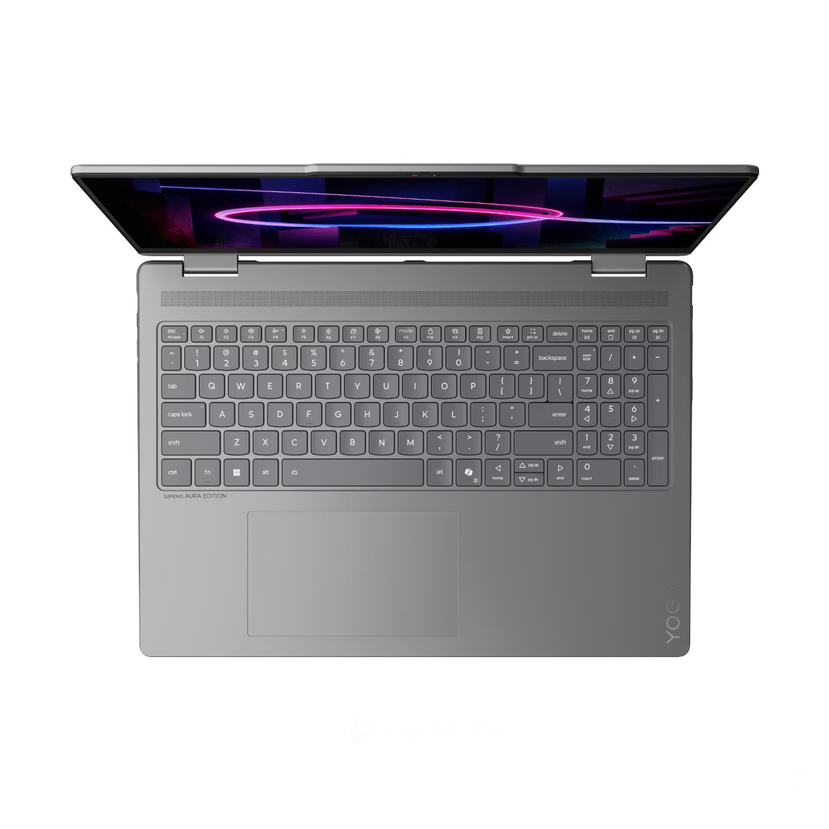 Lenovo Yoga 7 2in1 83TE001DGE - 16" 2.8K OLED, Intel® Core™ Ultra 7 Processor 355, 16GB RAM, 1TB SSD, W11 Notebooks Produkt Bild 9