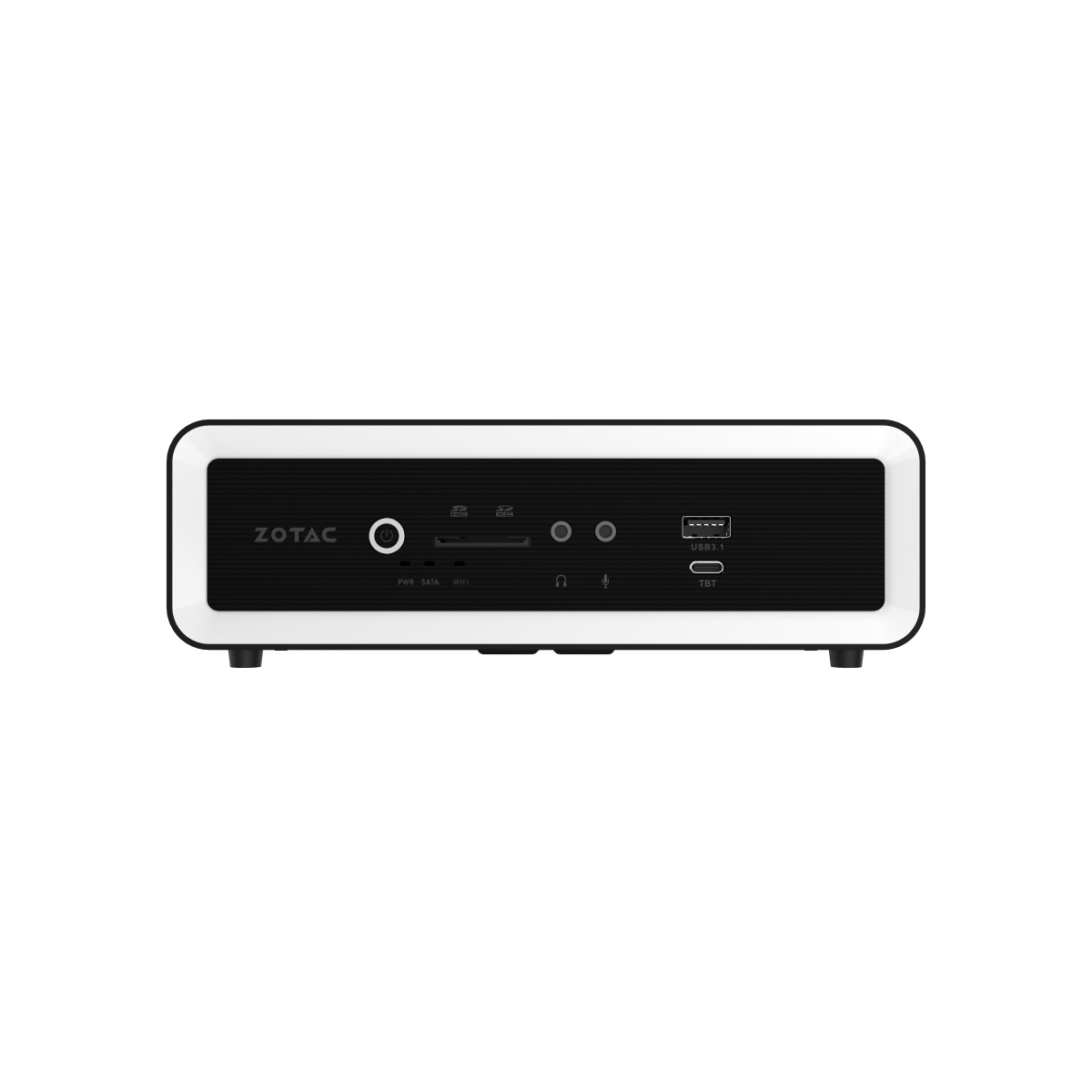 ZOTAC ZBOX CI629 Nano Barebone Intel Core i3-1315U, 2x DDR5 SO-DIMM, 1x M.2, 1x 2,5" Slot, Intel UHD Grafik, 1x Thunderbolt 4, WiFi 6, Bluetooth 5.2,  PC Produkt Bild 2