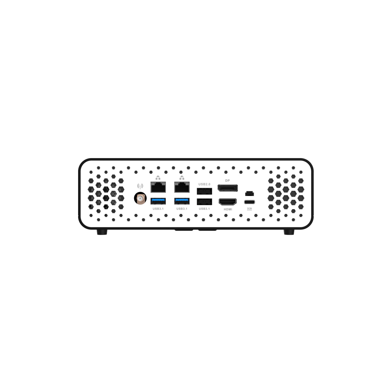 ZOTAC ZBOX CI629 Nano Barebone Intel Core i3-1315U, 2x DDR5 SO-DIMM, 1x M.2, 1x 2,5" Slot, Intel UHD Grafik, 1x Thunderbolt 4, WiFi 6, Bluetooth 5.2,  PC Produkt Bild 4