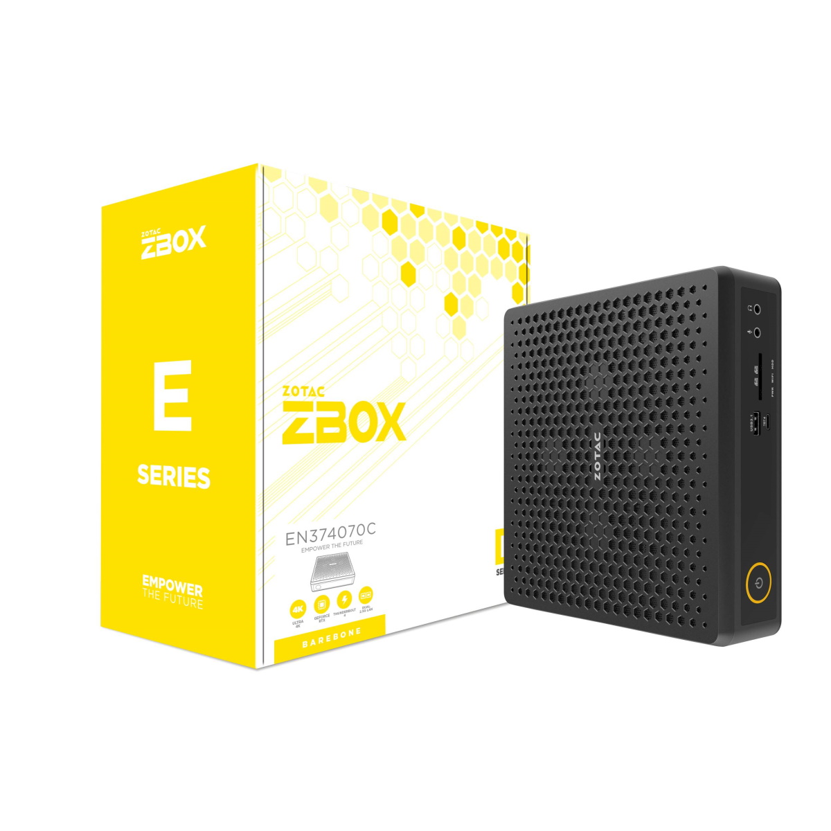 Zotac ZBOX Magnus EN374070C Barebone Intel Core i7-13700HX, 2x DDR5 SO-DIMM, 2x M.2, NVIDIA GeForce RTX 4070, Thunderbol...