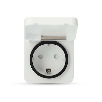 Nedis SmartLife Outdoor Stecker Zigbee 3.0 | IP44 | Leistungsmesser | 3680 W | Type F (CEE 7/7) | -10 - 40 °C | Android™...