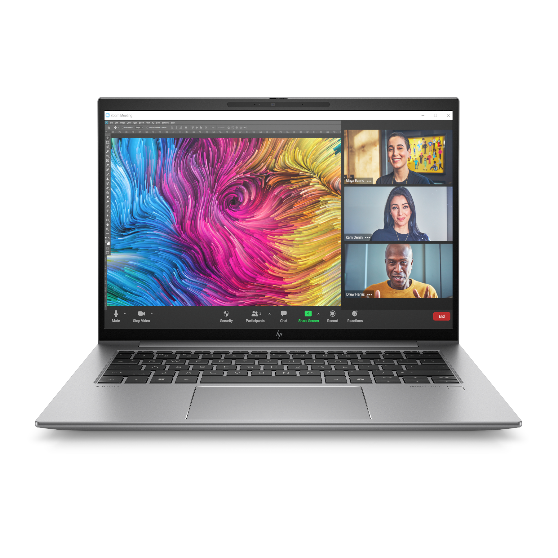 HP ZBook Firefly 14 G11 86B07EA B-Ware 14" WQXGA IPS, 120Hz, Intel Core Ultra 7-165H, 64GB RAM, 2TB SSD, RTX A500, Windo...
