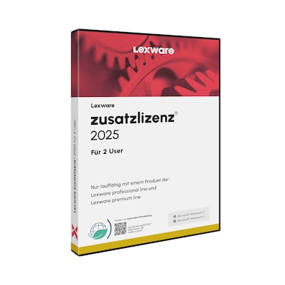 Thumbnail - Lexware zusatzlizenz 2025 für 2 User - Abo