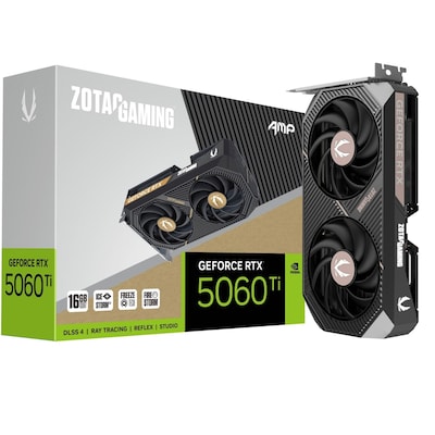 ZOTAC GeForce RTX 5060 TI 16GB AMP - 16GB GDDR7, HDMI, 3x DP