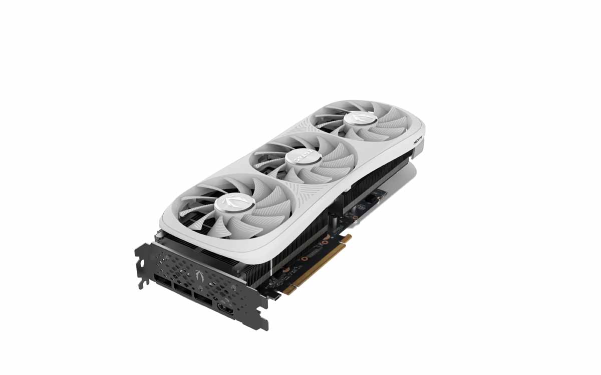 ZOTAC GAMING GEFORCE RTX 4070 Ti SUPER Trinity OC WHITE EDITION