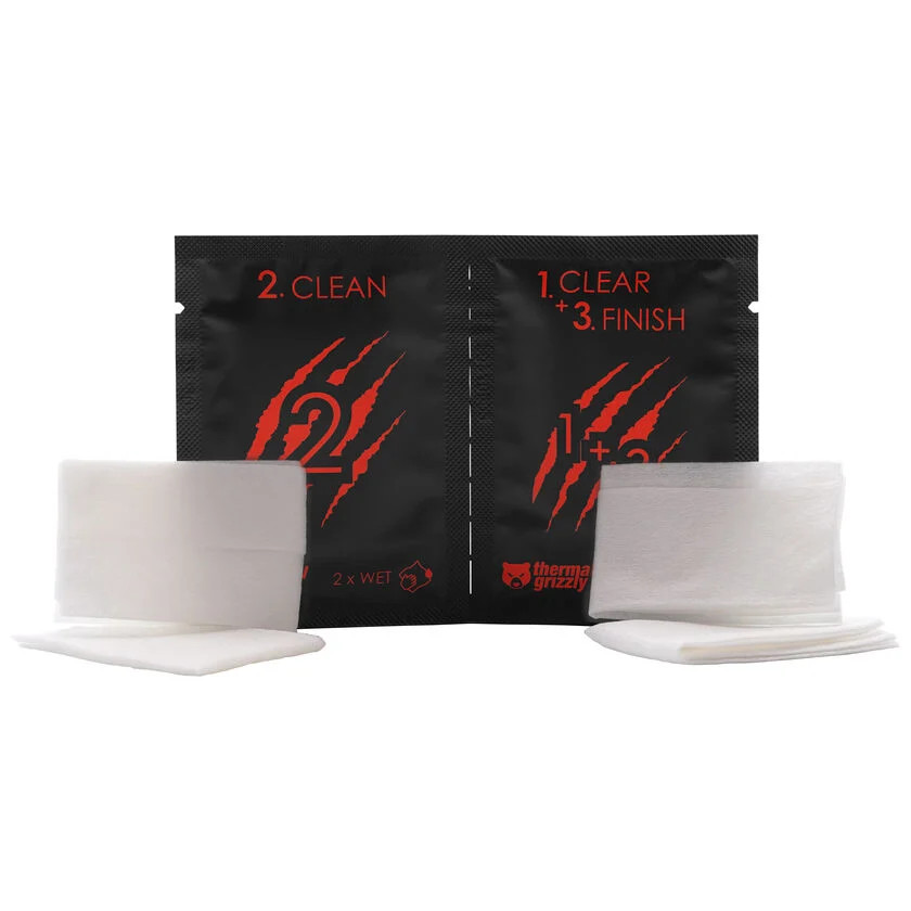 Thermal Grizzly Cleaning Wipes 10er-Pack