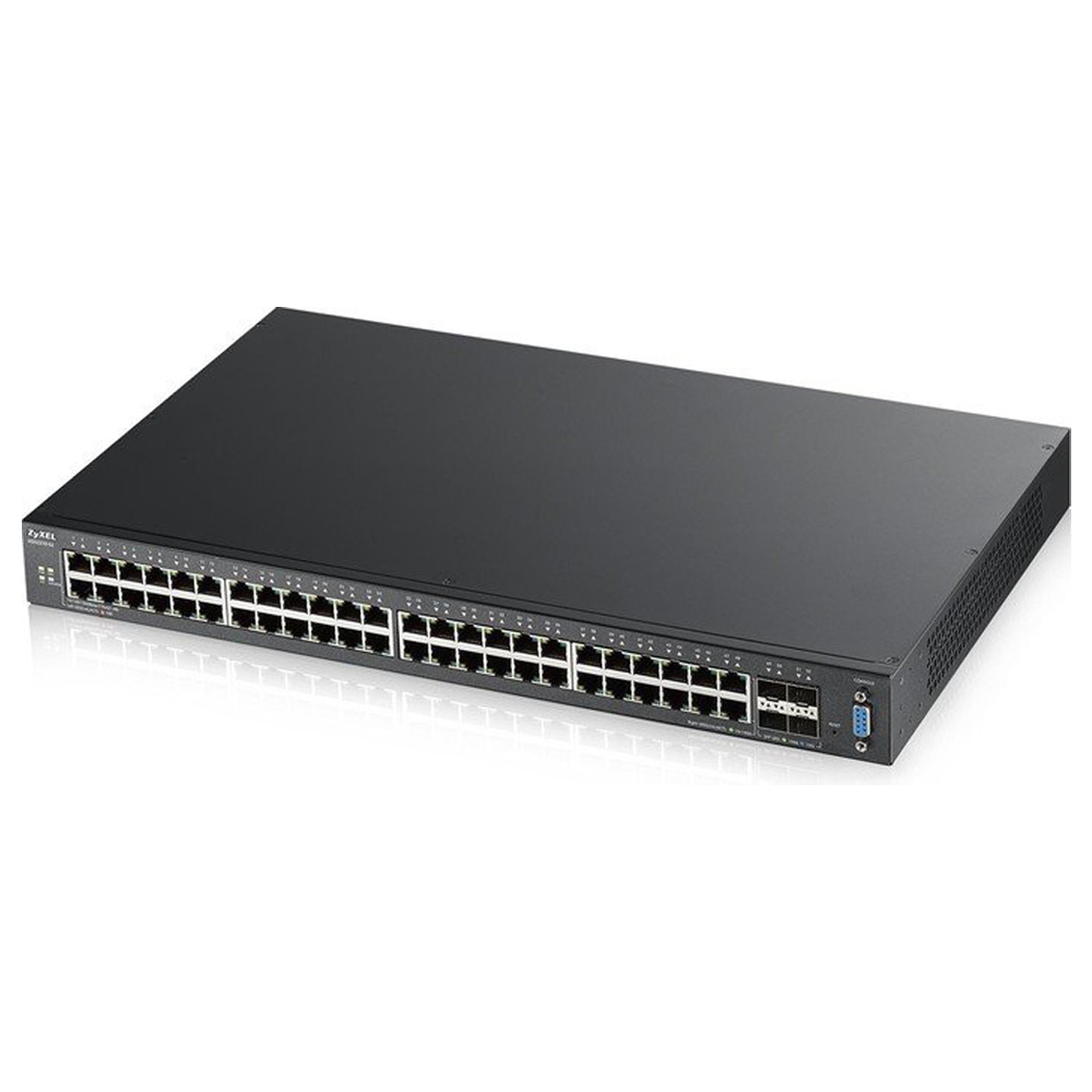 ZyXEL XGS2210-52, 48 port Gigabit L2 managed switch, 4x 10G