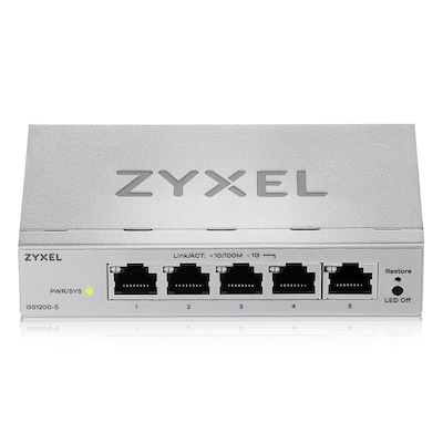 Zyxel GS1200-5v3 Smart Managed Switch 5x Gigabit Ethernet